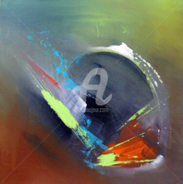 Peinture intitulée "Explosion" par Fasi, Œuvre d'art originale, Acrylique
