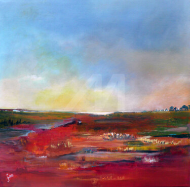 Marais Peinture intitulée "Marais" par Fasi, Œuvre d'art originale, Acrylique
