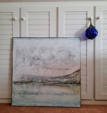 Peinture intitulée "Fjord en méditerran…" par Fabienne Thonnier, Œuvre d'art originale, Acrylique