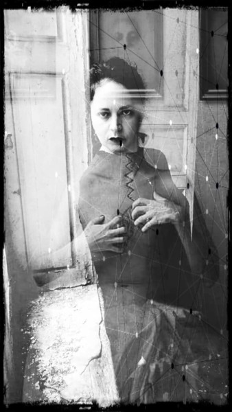 Arts numériques intitulée "Autoportrait" par Fabienne Vainikka, Œuvre d'art originale, Photo montage