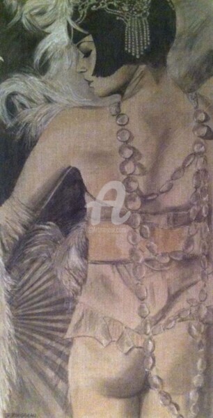 Peinture intitulée "le-cygne-marie.jpg" par Fabienne Rousseau, Œuvre d'art originale, Autre