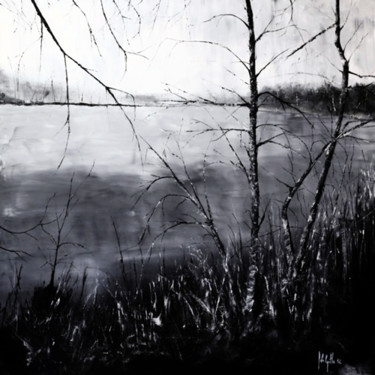 Peinture intitulée "lago-di-varese.jpg" par Fabio Cipolla, Œuvre d'art originale, Huile