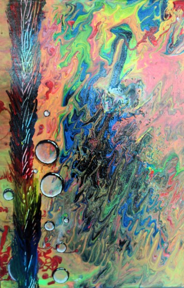 Pittura intitolato "Colori" da Fabio Cisotto, Opera d'arte originale, Acrilico