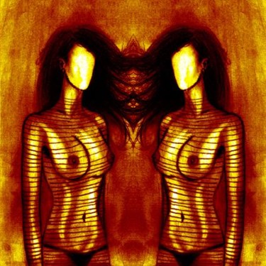 Arts numériques intitulée "Double Vixen" par Fabio D'Anca, Œuvre d'art originale