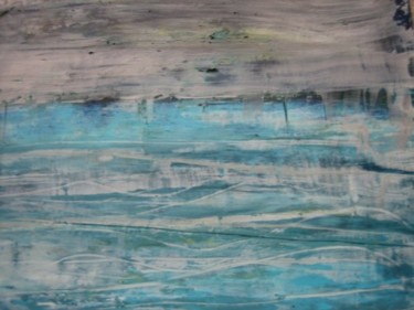 Pittura intitolato "mare del nord" da Fabiola Tantanini, Opera d'arte originale