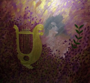Malarstwo zatytułowany „Daphne” autorstwa Fabiola Porras, Oryginalna praca, Akryl
