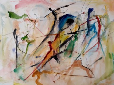 Pittura intitolato "Trasmigrazioni" da Fabio Monti, Opera d'arte originale