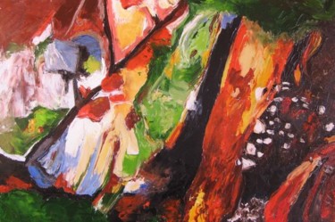 Peinture intitulée "gran sabana" par Roseline Chouraqui, Œuvre d'art originale