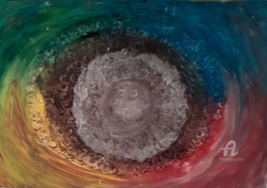 绘画 标题为“strass 19” 由Fabulous, 原创艺术品, 水粉