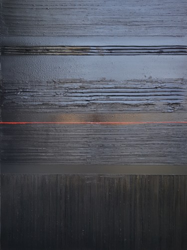 Картина под названием "Œuvre d'art 130x97" - Fabrice Girardeau, Подлинное произведение искусства, Масло