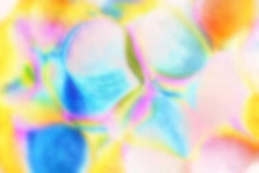 Digital Arts titled "Bulles floues" by Fabrice Huguenin-Virchaux, Original Artwork, Digital Painting