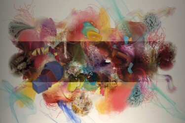 Arts numériques intitulée "Censuré" par Fabrice Huguenin-Virchaux, Œuvre d'art originale, Peinture numérique