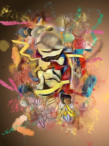Digital Arts titled "Fugace" by Fabrice Huguenin-Virchaux, Original Artwork, 2D Digital Work