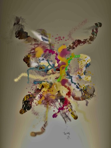 Arts numériques intitulée "Supposée" par Fabrice Huguenin-Virchaux, Œuvre d'art originale, Peinture numérique