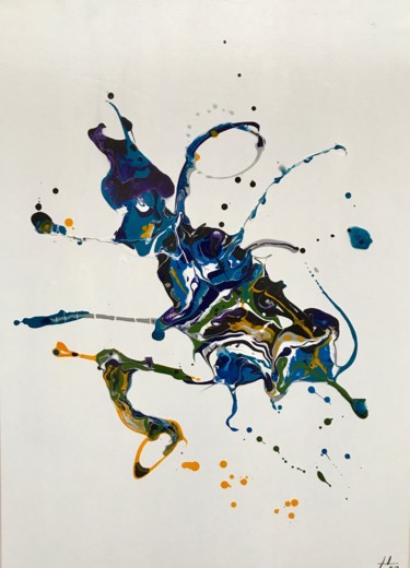 Pintura intitulada "A new Error" por Fabrice Anglade, Obras de arte originais, Acrílico