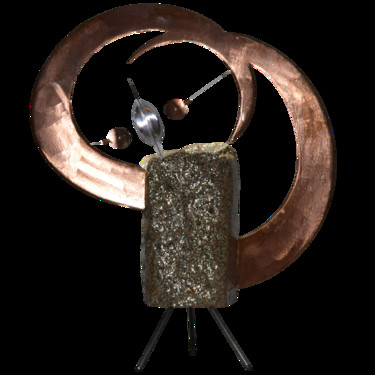 Escultura titulada "GRANIT 1" por Fabrice Taudin, Obra de arte original, Piedra