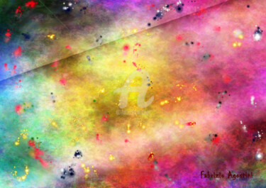 Digital Arts titled "The Flying Carpet -…" by Fabrizio Agostini, Original Artwork, Digital Painting