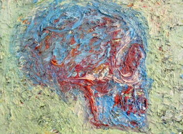 Malerei mit dem Titel "A FIERY PORTION OF…" von Lautir, Original-Kunstwerk, Öl