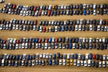 Photography titled "Toy cars" by Fabrizio Villa, Original Artwork, Digital Photography