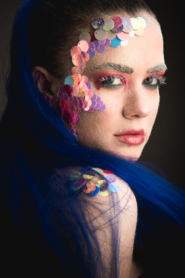 Fotografie mit dem Titel "Portrait of a girl…" von Faces Studio, Original-Kunstwerk, Digitale Fotografie