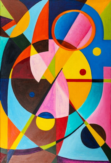 Φωτογραφία με τίτλο "Handmade abstract g…" από Faces Studio, Αυθεντικά έργα τέχνης, Ακρυλικό