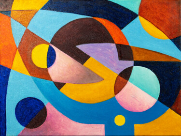 Fotografie mit dem Titel "Handmade abstract g…" von Faces Studio, Original-Kunstwerk, Acryl