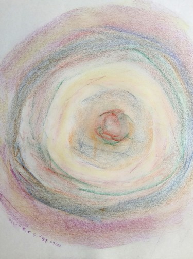 Pittura intitolato "Fleur 6.6" da Fadiese, Opera d'arte originale, Cera