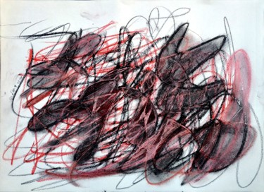 Drawing titled "Colère Russe" by Fadiese, Original Artwork, Wax