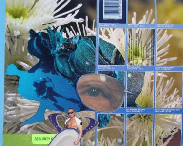 Collages getiteld "Secure Item # in Bl…" door F Allen Moss, Origineel Kunstwerk