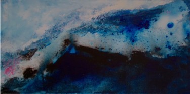 Malerei mit dem Titel "bleu.jpg" von François Mélin, Original-Kunstwerk, Acryl