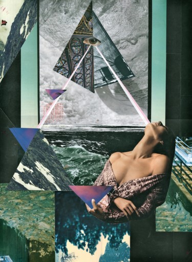 「" Illumination".jpg」というタイトルのデジタルアーツ François Mélinによって, オリジナルのアートワーク, コラージュ