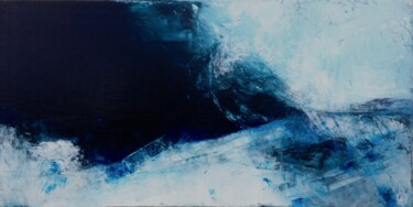 Pintura intitulada "" Ultramarine"" por François Mélin, Obras de arte originais, Acrílico