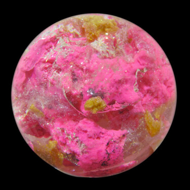 Rzeźba zatytułowany „Planet Bubble-gum e…” autorstwa Fanfan Plasticienne, Oryginalna praca, Inny