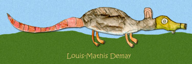 Arts numériques intitulée "Louis-Mathis Demay,…" par Fanie Lefebvre (Multicol'Art), Œuvre d'art originale
