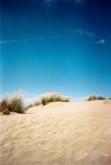 Fotografía titulada "Un lundi à la plage" por Fanny Lamolinairie, Obra de arte original, Fotografía analógica