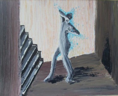 Pintura titulada "epreuve de vie" por Fanny, Obra de arte original, Oleo