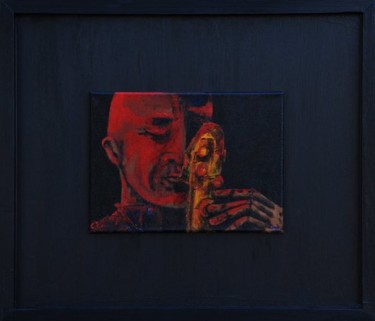 Peinture intitulée "Esprit Jazz 2" par Fanny, Œuvre d'art originale, Acrylique