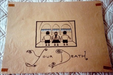 Peinture intitulée "Your Death" par Fabrice Antonmattei, Œuvre d'art originale