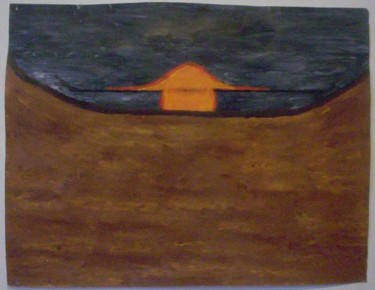 Peinture intitulée "Twin Sunset" par Fabrice Antonmattei, Œuvre d'art originale
