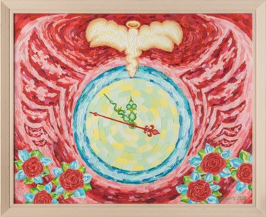 Schilderij getiteld "Seele: Die Vollstän…" door Farben Airs ( F.Air'S ), Origineel Kunstwerk, Olie Gemonteerd op Frame voor…