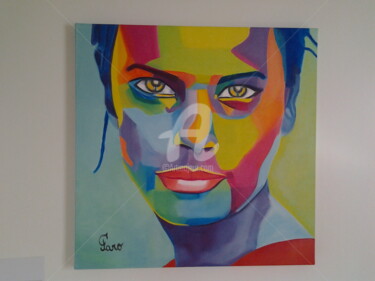 Painting titled "Maia" by Faro, Original Artwork, Oil