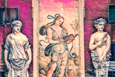 Le marché aux puces de saint Ouen Fotografia intitulada "Le marché aux puces…" por Farouk Ferrah, Obras de arte originais, Fotografia digital