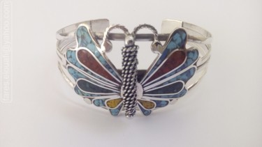 Artcraft titled "Butterfly cuff brac…" by Fares El Ouafi, Original Artwork, Jewelry