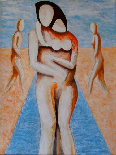 Painting titled "sans titre" by Off Olivier Fasquel, Original Artwork