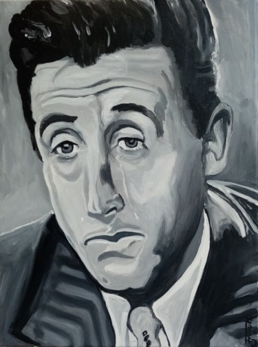 Peinture intitulée "Jean Lefebvre" par Off Olivier Fasquel, Œuvre d'art originale, Acrylique