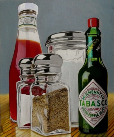 Pintura titulada "TABASCO" por Off Olivier Fasquel, Obra de arte original, Acrílico Montado en Bastidor de camilla de madera