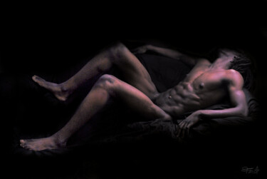 Fotografie mit dem Titel "AFRICAN NUDE" von Fatch, Original-Kunstwerk, Digitale Fotografie