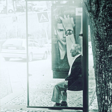 Photography titled "Old man ii" by Fatima Fernandes, Original Artwork, Manipulated Photography