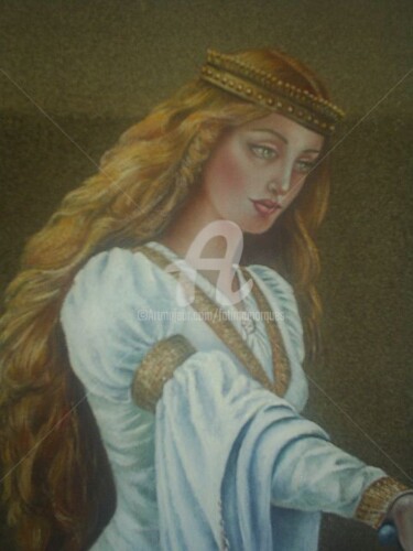 Pintura intitulada "Detalhe da obra "An…" por Fatima Marques, Obras de arte originais, Óleo