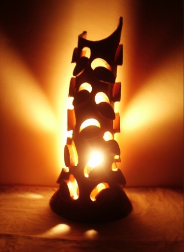 Sculpture titled "torre" by Fatima Zohra Elyoubi, Original Artwork